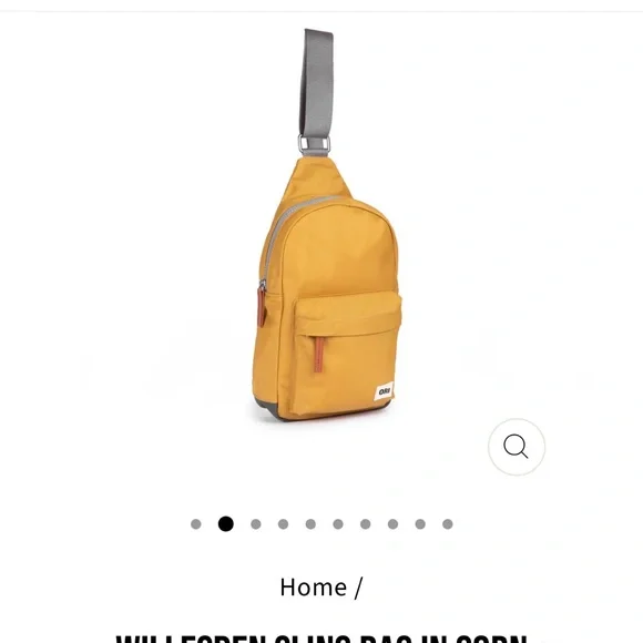 WILLESDEN SLING BAG IN CORN - Picture 2 of 5